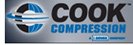 Cook Compression company logo with emblem
